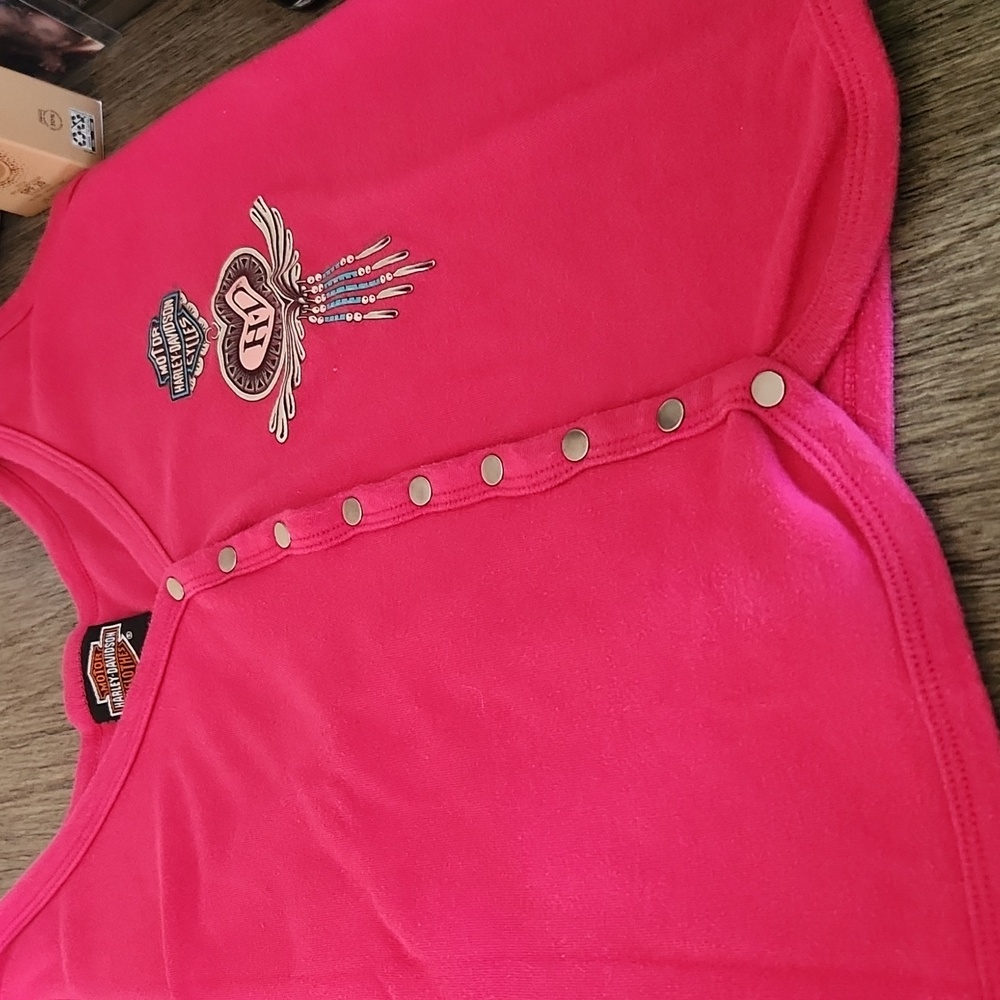 Harley Davidson snap top